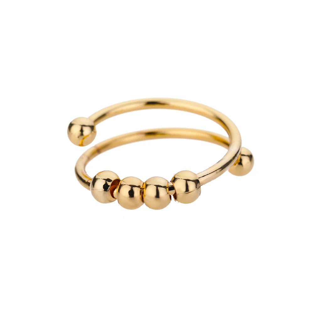 Harmony Bead Spinner Ring