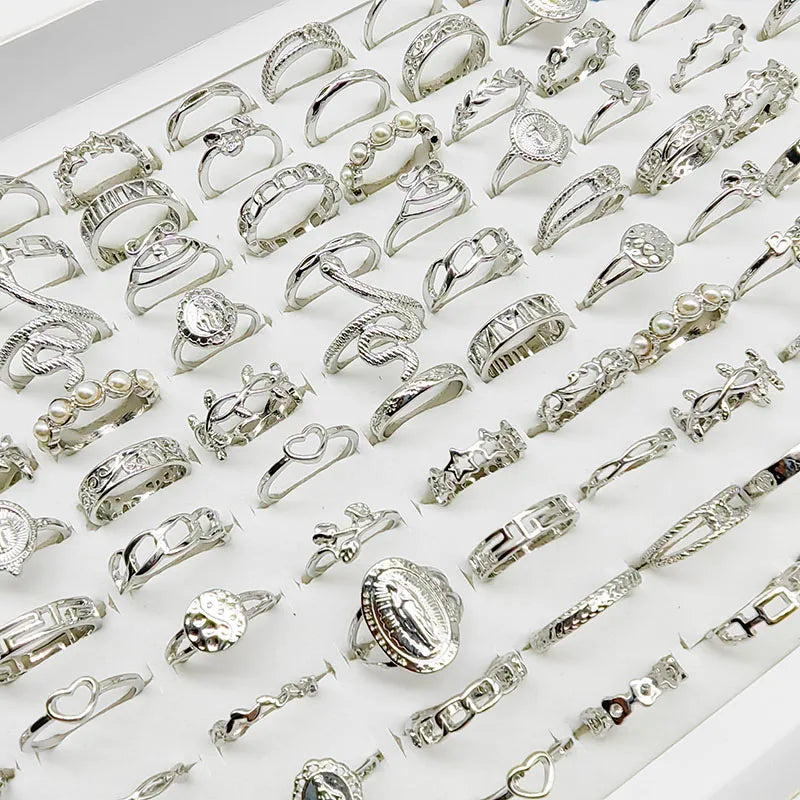 MagicSilver Ring Set